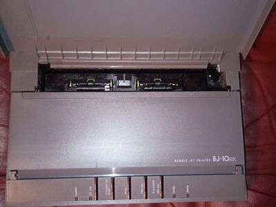 Printer Canon BJ-10ex manuaalid kaasa