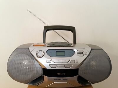 Philips kassett-raadio, kaasaskantav muusikakeskus
