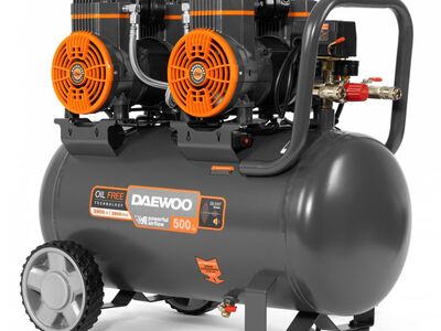 Õlivaba kompressor 2,9kw/50l, DAEWOO