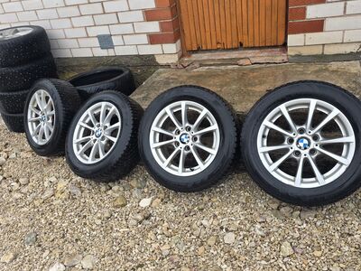 BMW 4. seeria F32 5x120 veljed 16" koos rehvidega