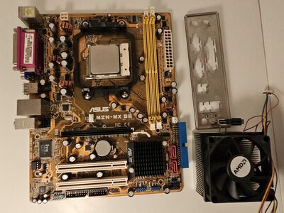 Motherboard ASUS M2N-MX SE, AMD Sempron 3600