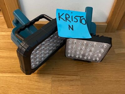 Akulamp / töölamp 1500lm, 2xUSB