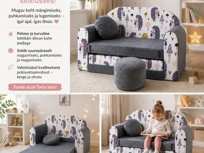 Lastele lahtikäivad diivanid