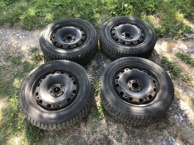 Hankook naelrehvid koos velgedega 15/185/60