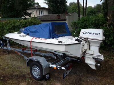 Bella Arrow kaater, 50hj mootor, Respo uus treiler