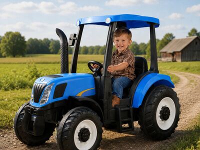 Laste elektriline traktor New Holland