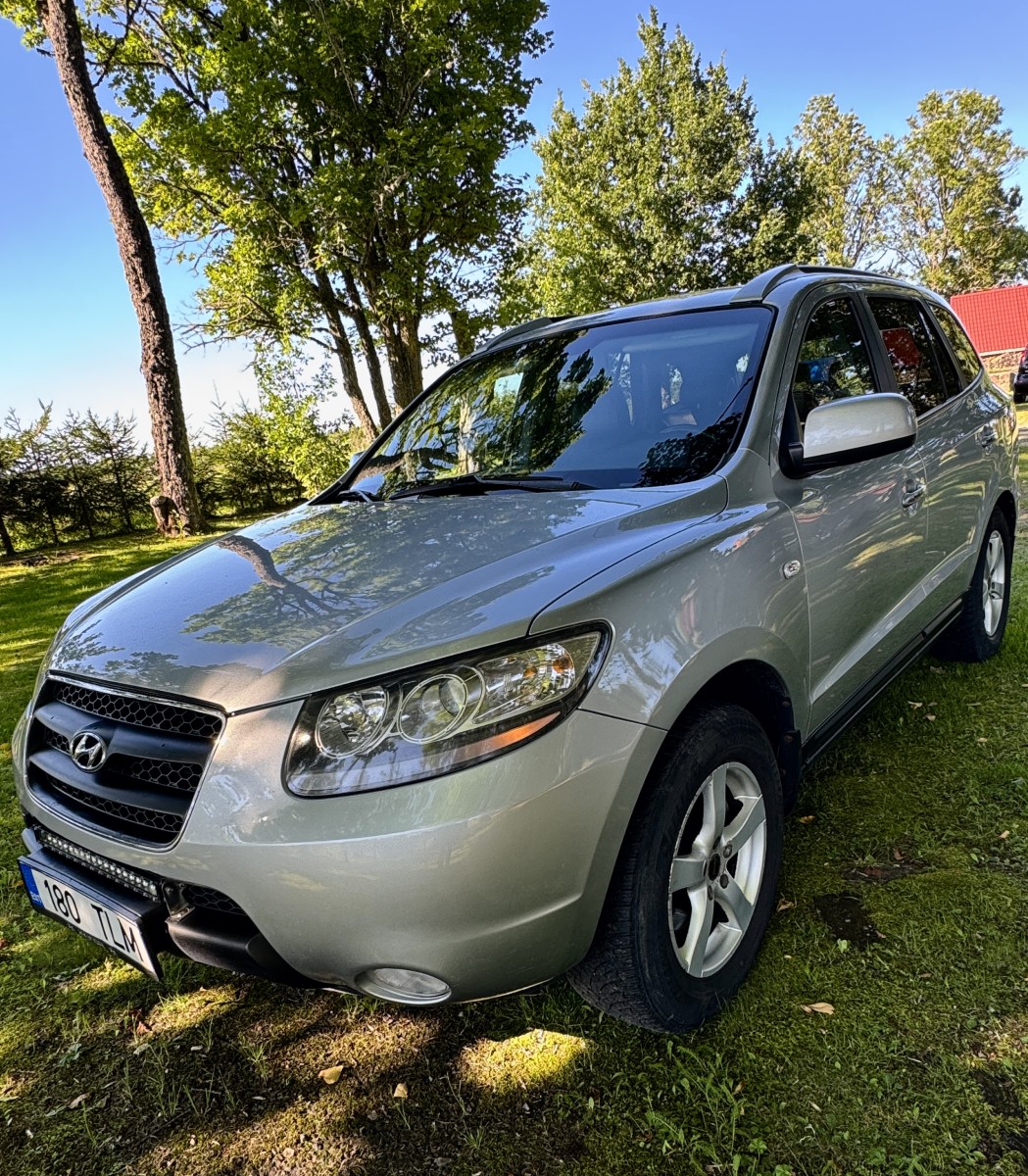 Santa Fe 4x4 diisel, konks, reg. makstud, 7 kohta