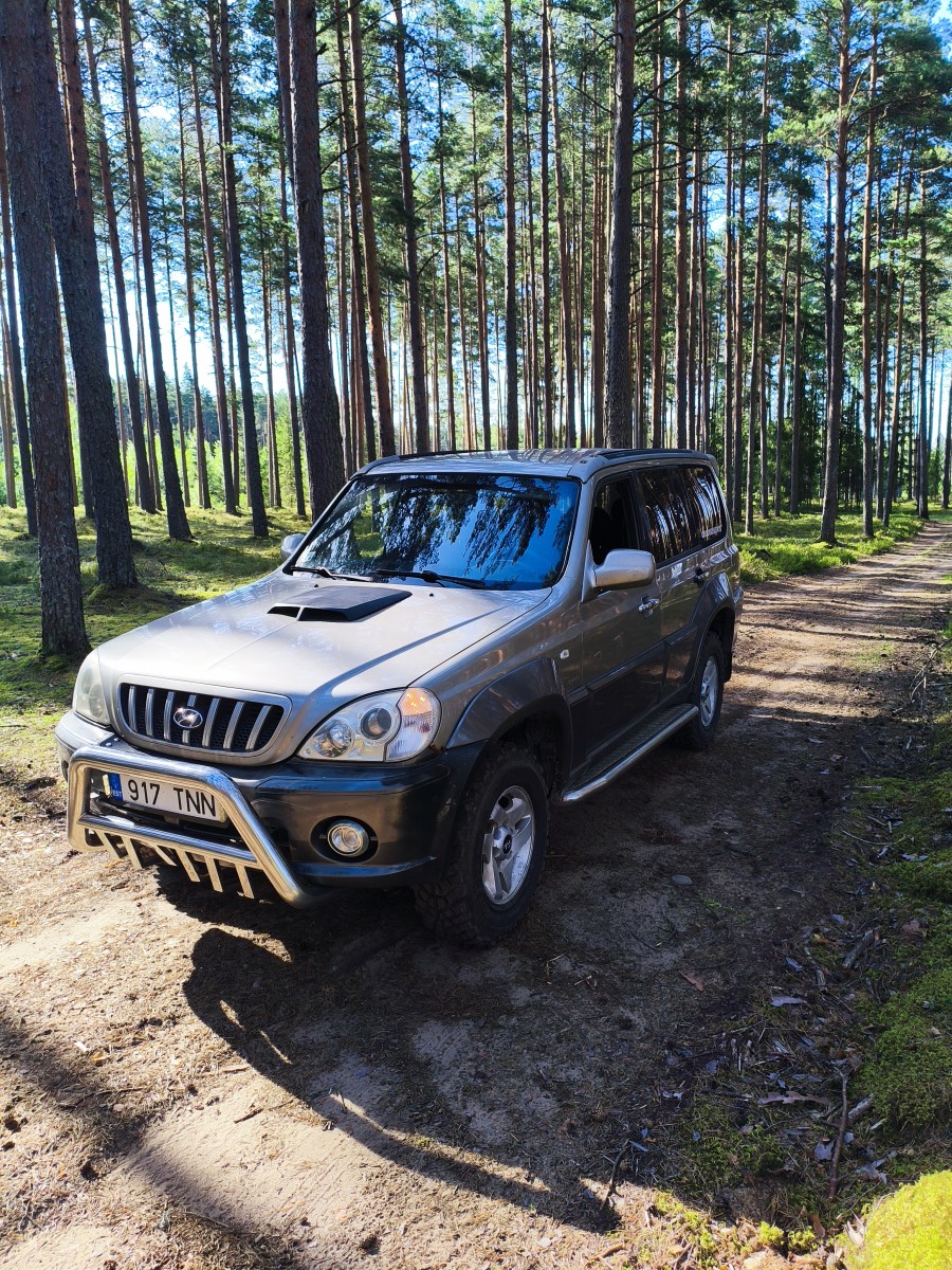 Hyundai terracan, reg. tasu makstud